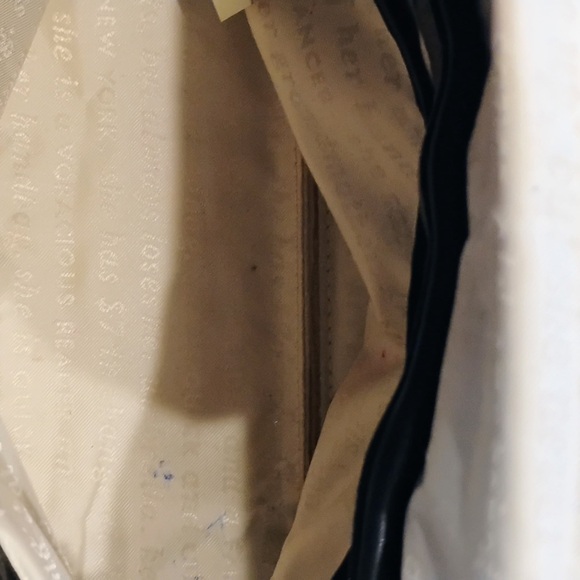 Kate Spade New York Black Leather Crossbody Shoulder Bag Designer Minimalistic - Picture 7 of 16